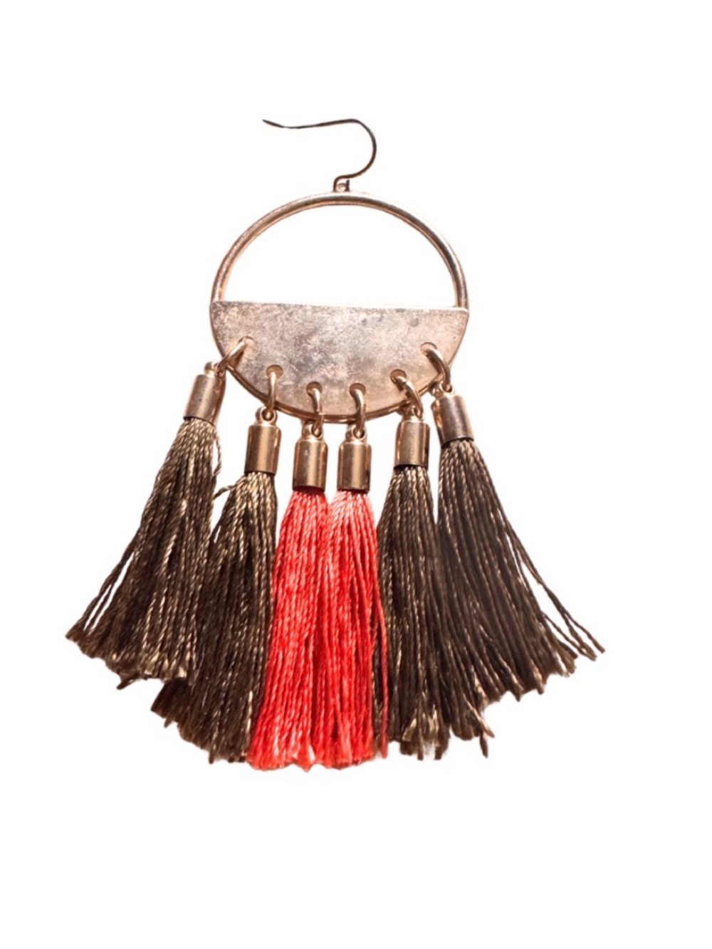 Tassel Hoops - Picture 2 of 3